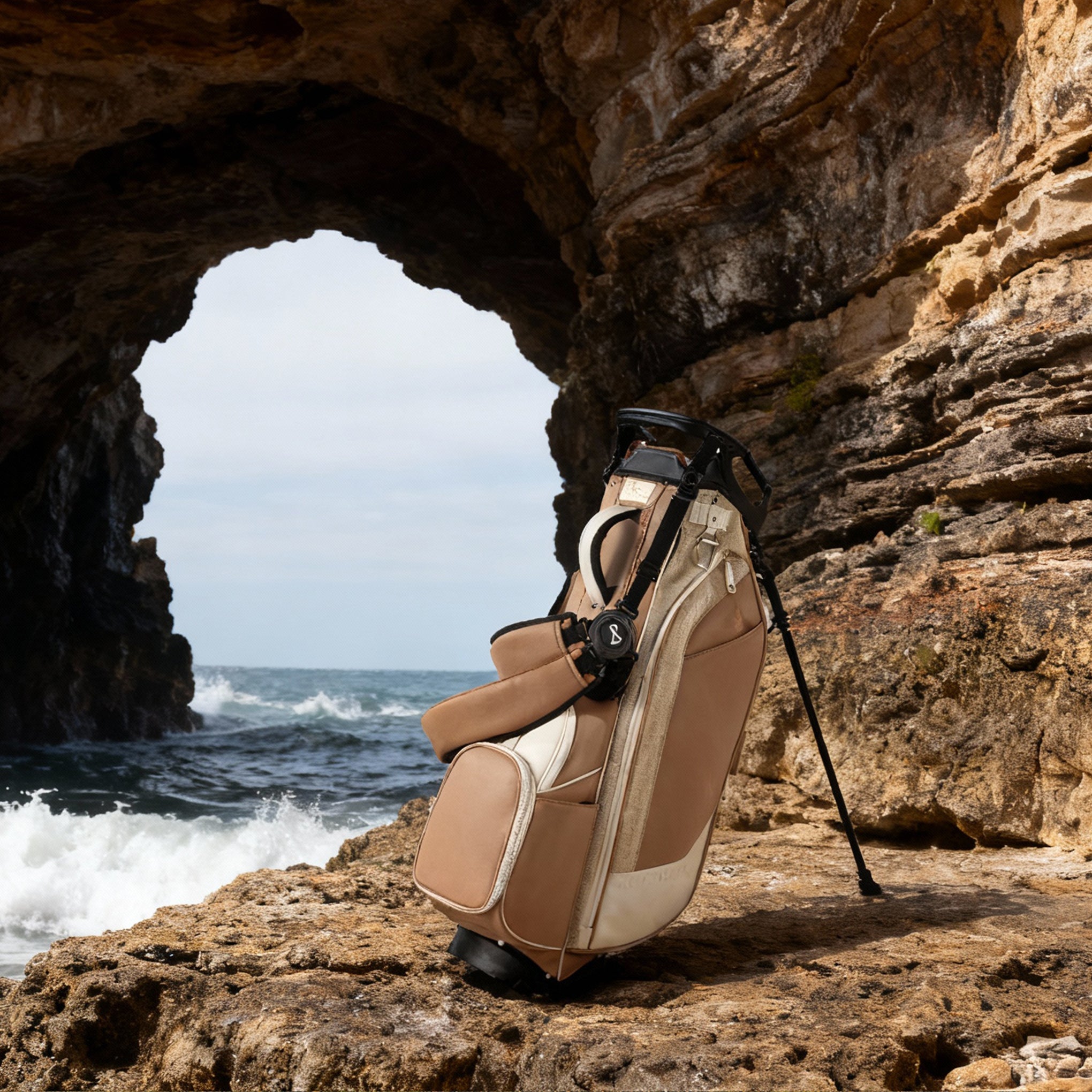 Mocha Golf Bag by Alventto