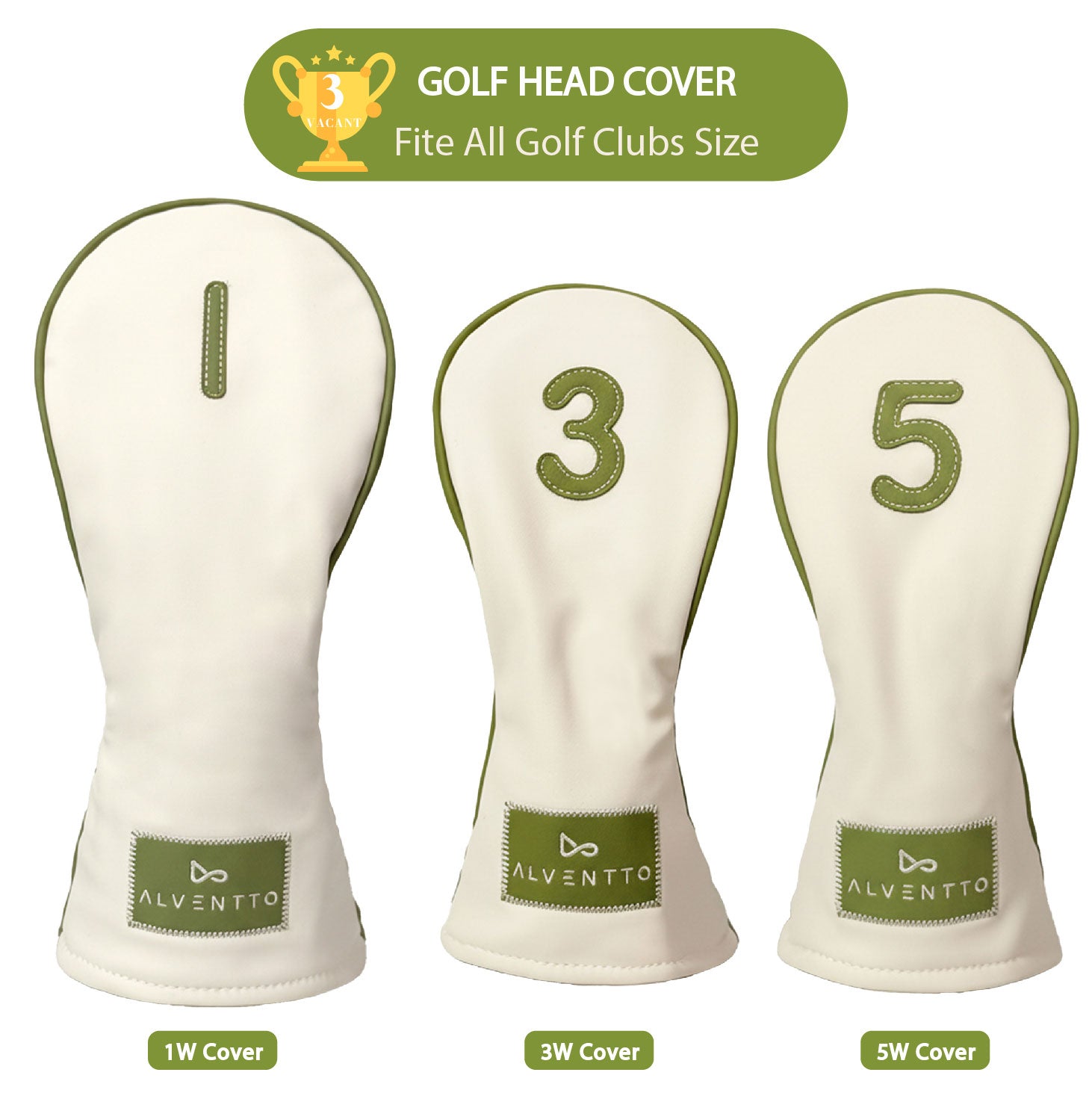 Green Headcover ALVENTTO