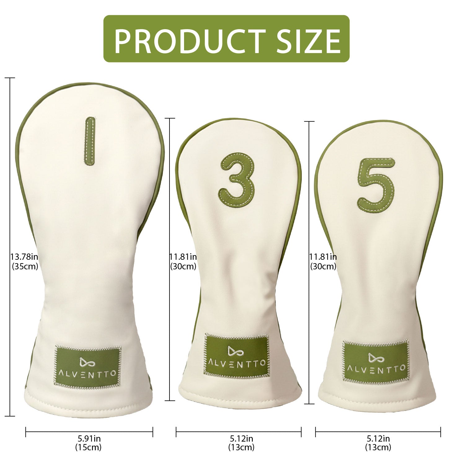 Green Headcover ALVENTTO