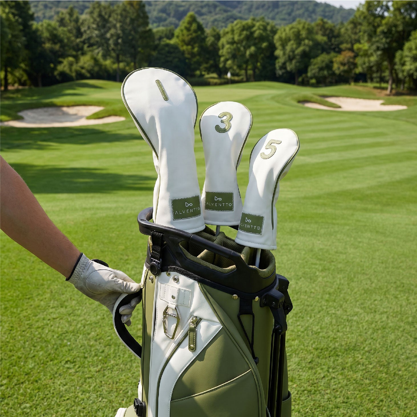 Green Headcover ALVENTTO