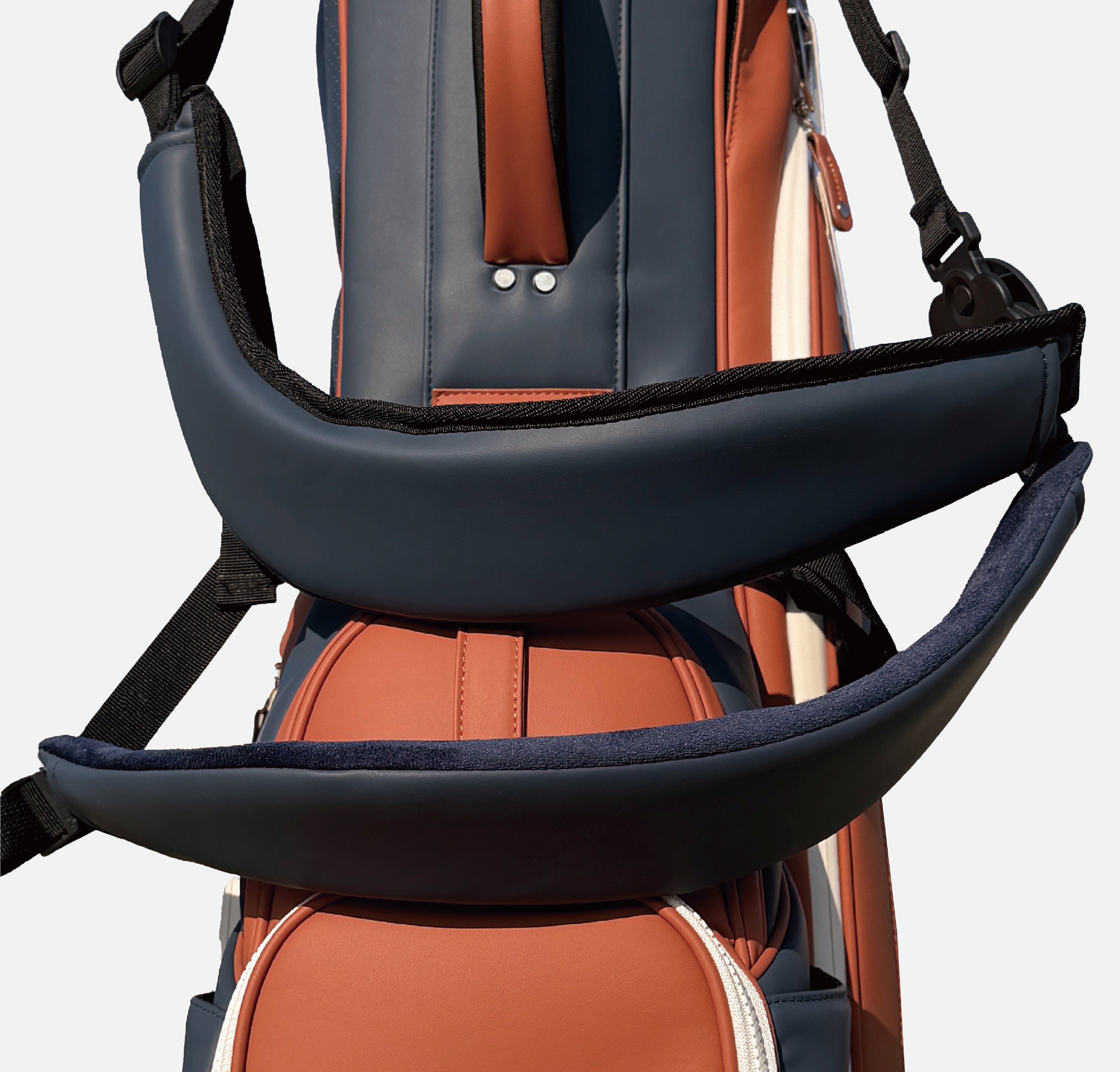 Self-adjusting dual straps provide even weight distribution as you move.