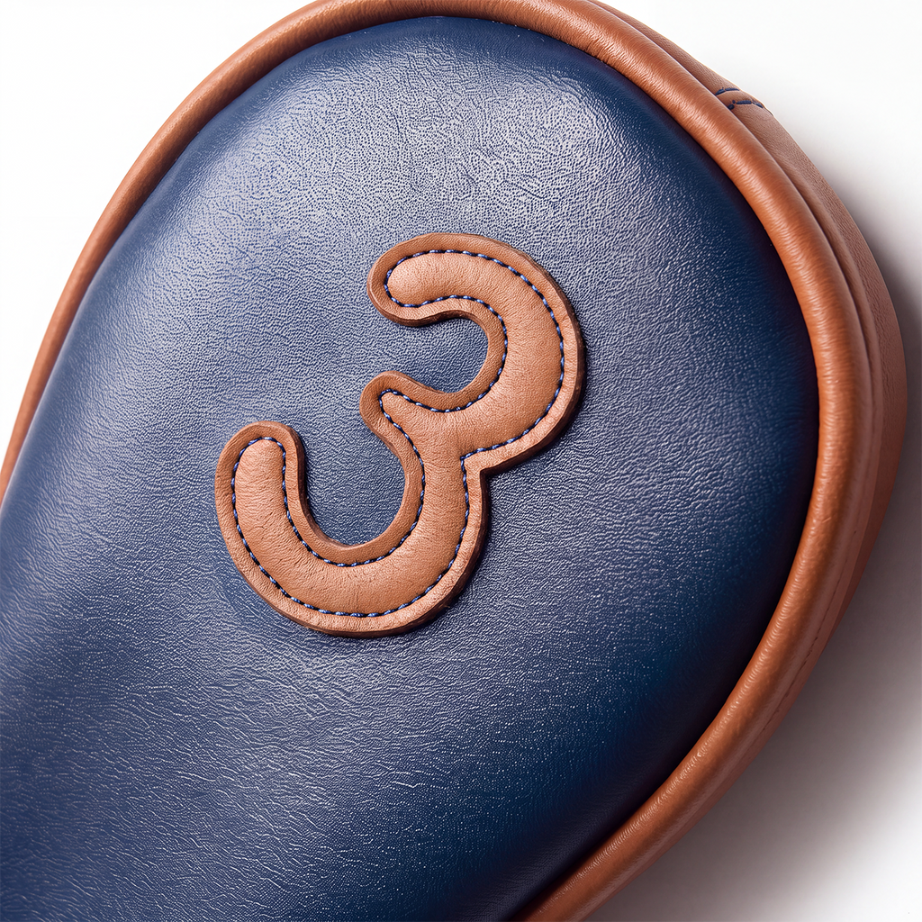 Alventto “Military Blue” Full-Leather Golf Club Headcover（Set (Choose any 4 pieces)） ALVENTTO