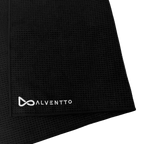 Black Magnetic Golf Towel