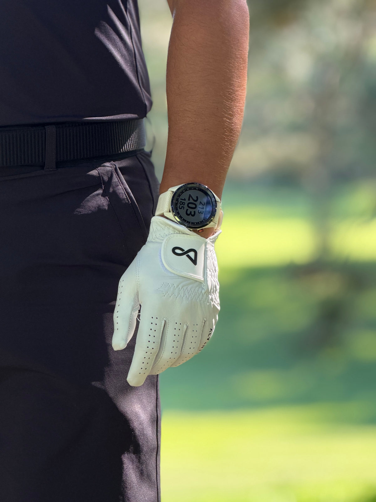 ALVENTTO Men’s Premium Cabretta Leather Golf Glove ALVENTTO