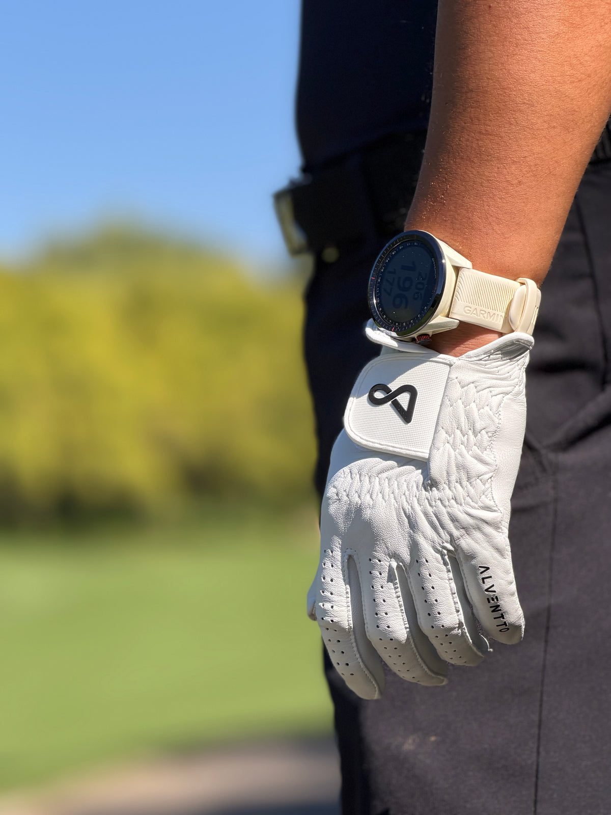 ALVENTTO Men’s Premium Cabretta Leather Golf Glove ALVENTTO