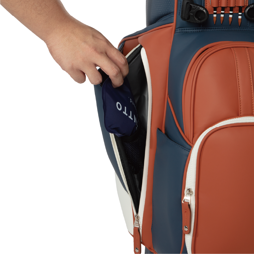 Easy-access insulated compartment designed to keep beverages chilled.