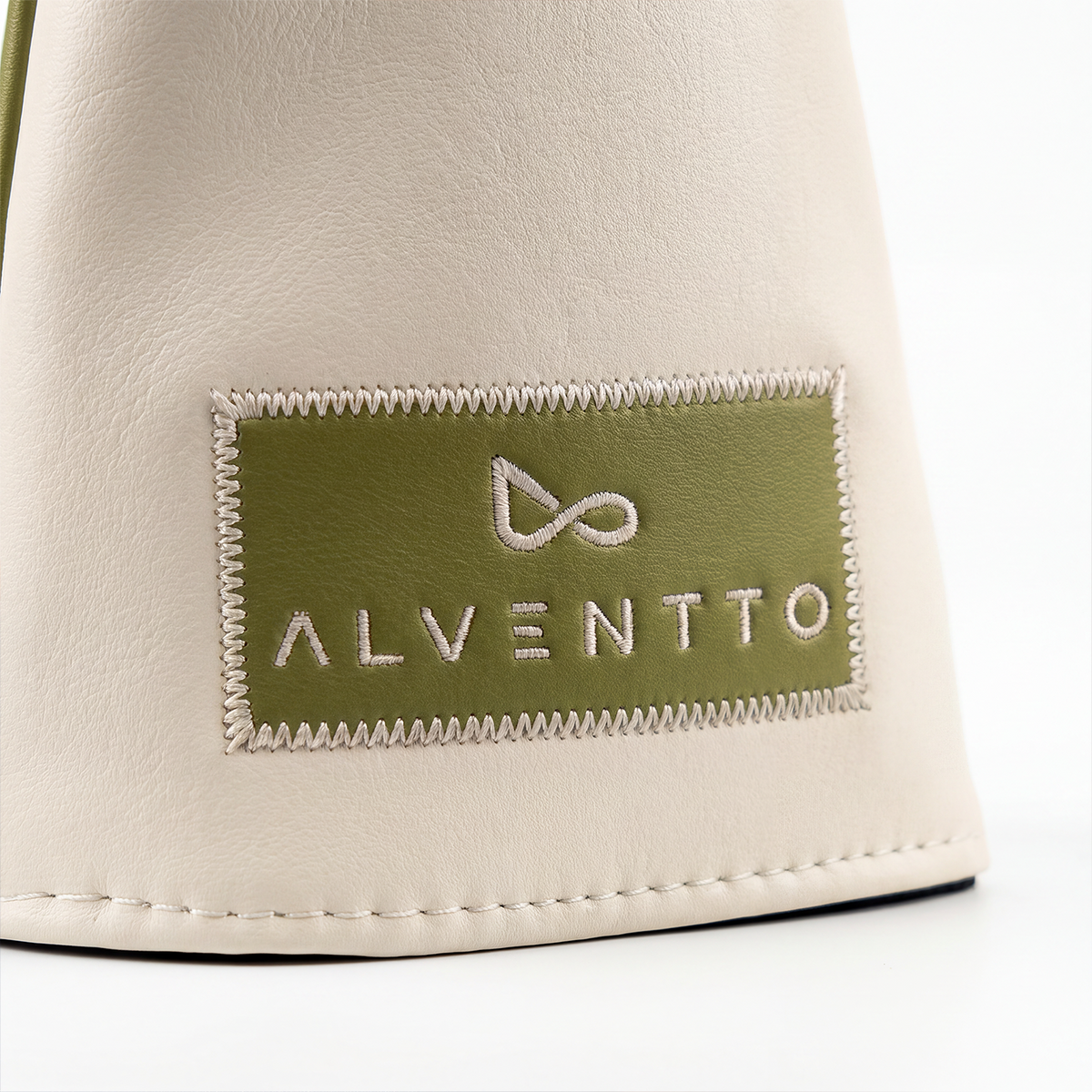 Alventto Sage Green Golf Club Headcover (White & Sage Green)Set (Choose any 4 pieces) ALVENTTO