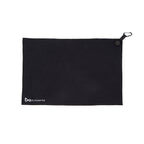 Black Magnetic Golf Towel