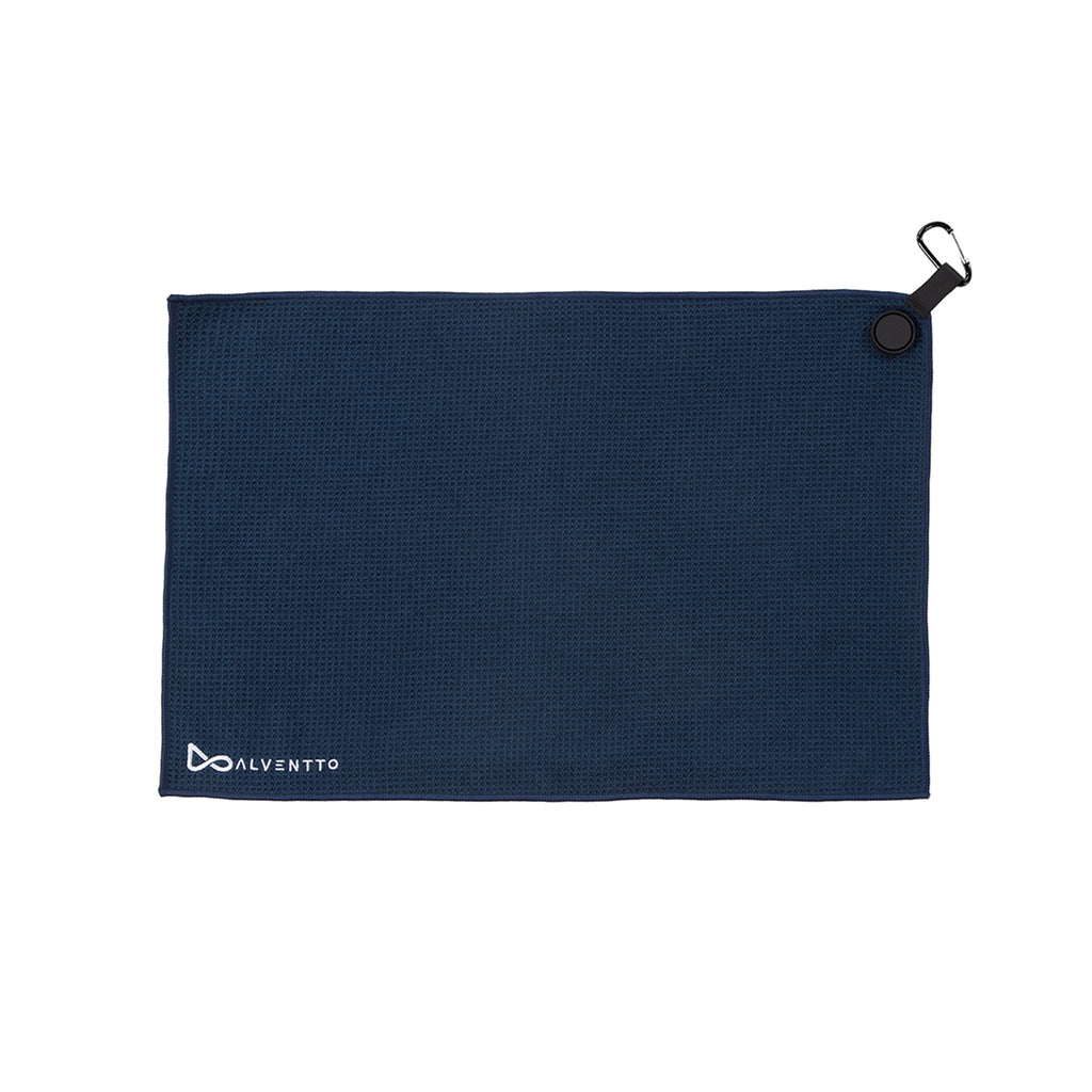 Navy Blue Magnetic Golf Towel
