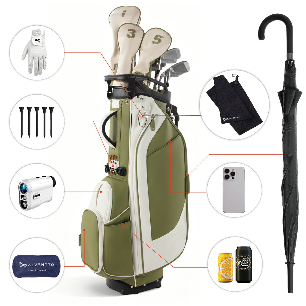 Holiday Pistachio Stand bag ALVENTTO