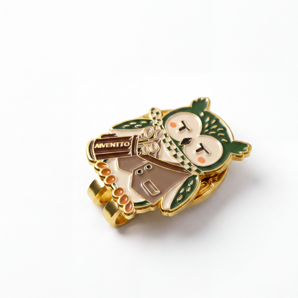 ALVENTTO Owl Golf Ball Marker with Magnetic Hat Clip ALVENTTO