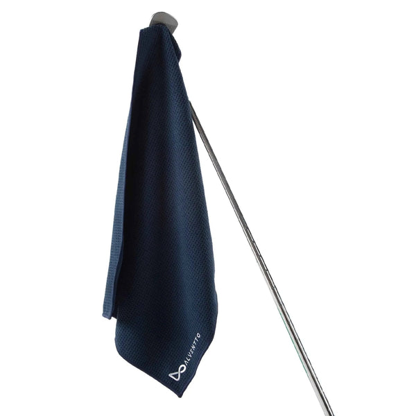 Navy Blue Magnetic Golf Towel - ALVENTTO